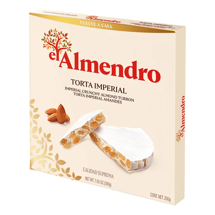 El Almendro Imperial Crunchy Almond Turron 200g