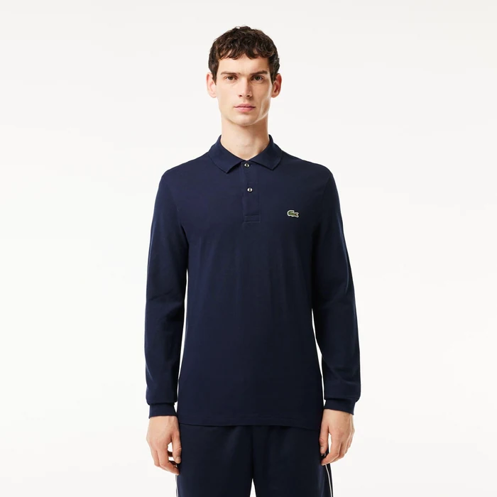 Lacoste Original L.12.12 Long Sleeve Cotton Polo Shirt