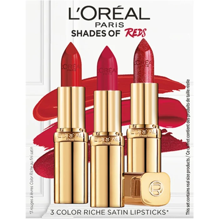 L'Oréal Paris Lip Dressing Night Set 3x4.8g