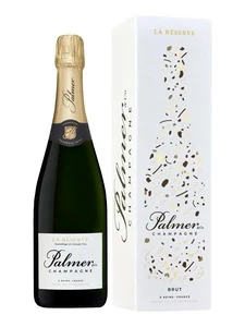 Palmer Co Palmer & Co., La Réserve, Champagne, AOC, brut, white (gift box)