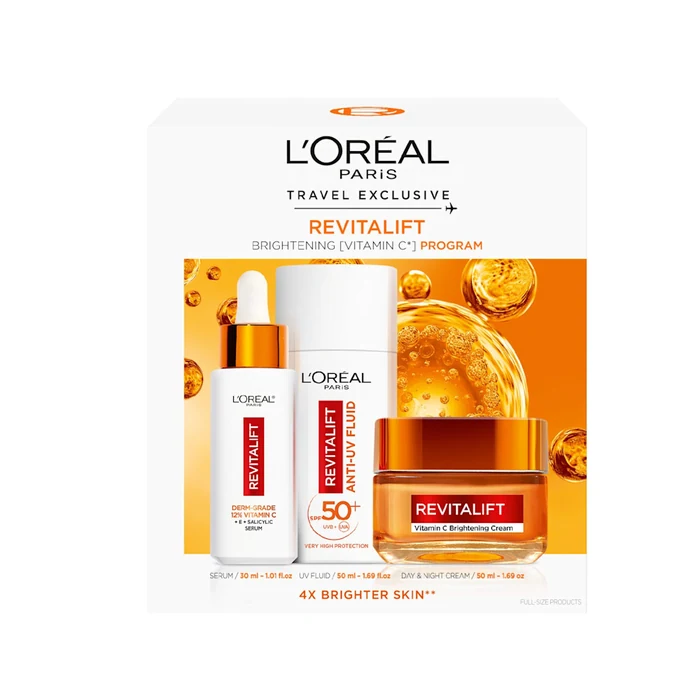 L'Oréal Paris Revitalift Brightening Vitamin C Travel Exclusive Set 2x50ml + at Madrid