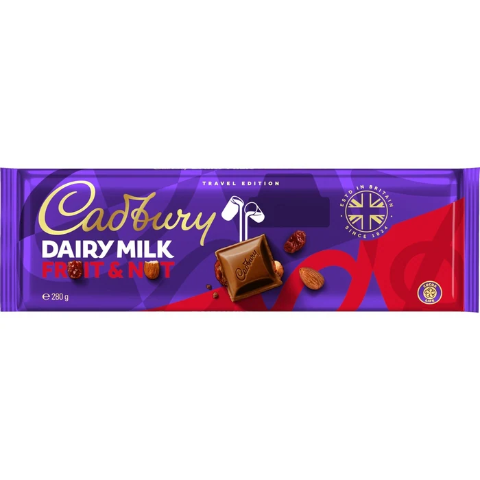Cadbury Fruit & Nut Tablet