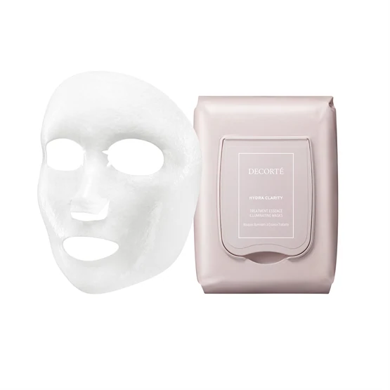 DECORTE DECORTÉ HYDRA CLARITY TREATMENT ESSENCE ILLUMINATING MASKS