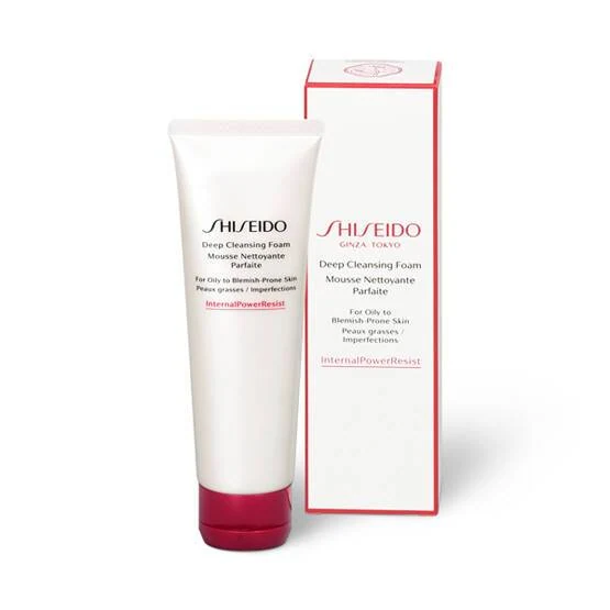 SHISEIDO Deep Cleansing Foam (for oily to blemish-prone skin)