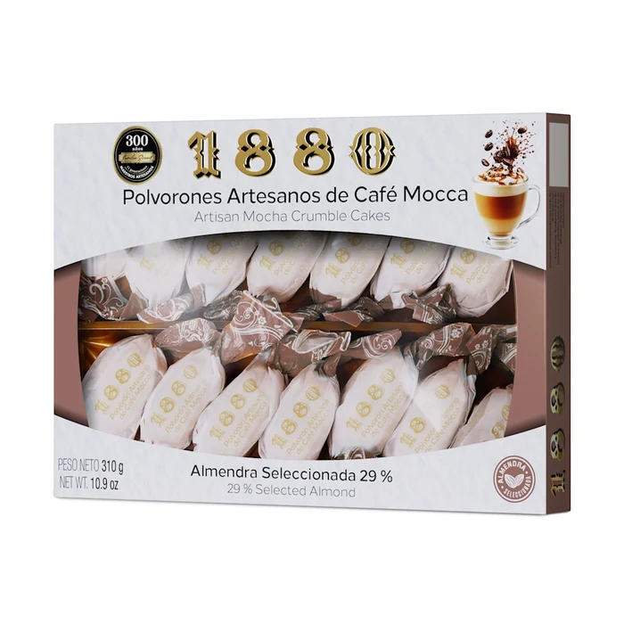 Turrón 1880 Polvorón Café Mocca 310g