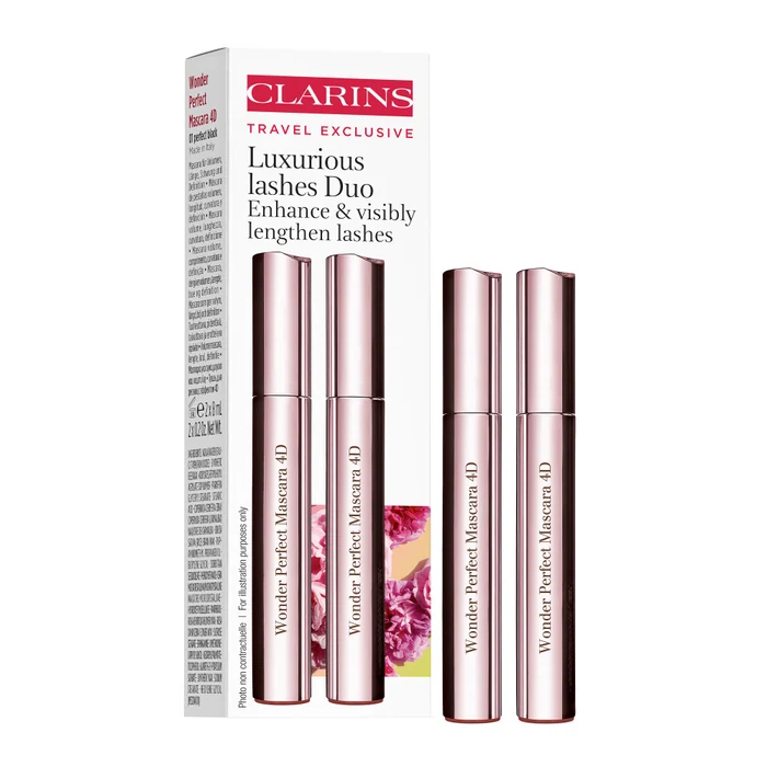 Clarins Wonder Perfect Mascara 4d Duo 2x8ml