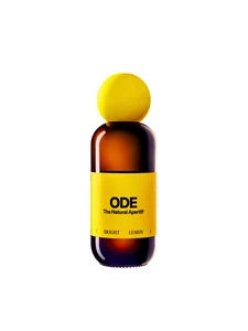 Ode Bitter, sweet, sour - Bright Lemon is an ode to citrus fruit and flavours from the Mediterranean. Yellow.