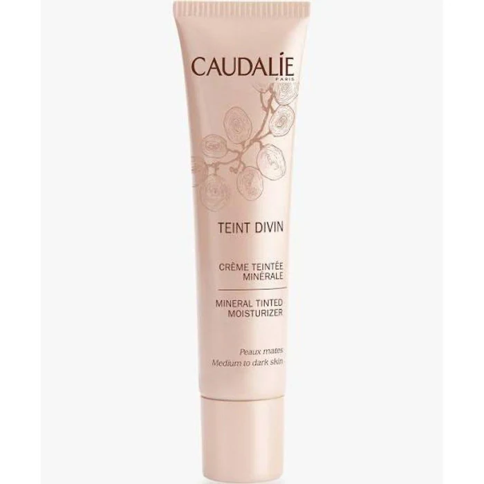 Caudalie Teint Divin Mineral Tinted Moisturizer Medium To Dark Skin at Paris