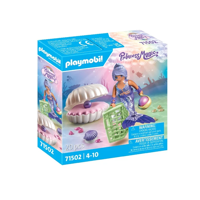 Playmobil Princess Magic Mermaid With Pearl Seashell