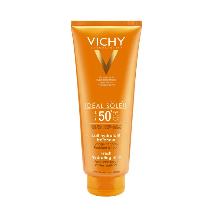 Vichy Ideal Soleil Sun Milk For Face And Body Spf50