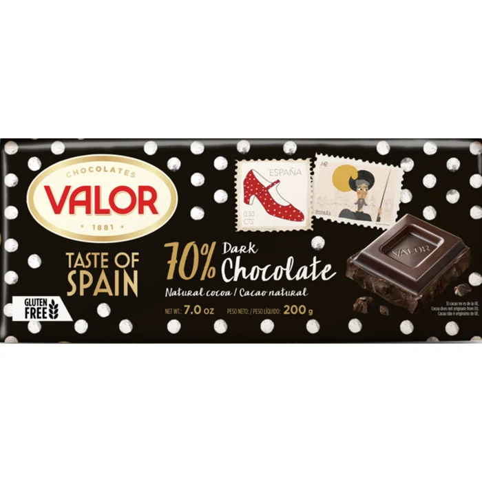 Valor Taste Of Spain Chocolat 200g