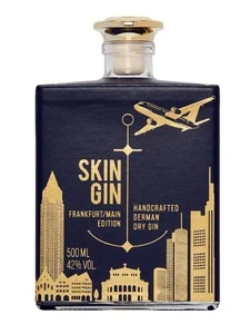 Skin Gin Skin Gin Handcrafted German Dry Gin Frankfurt Edition