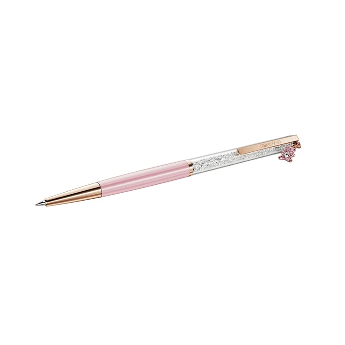 Swarovski Crystalline Ballpoint Teddy Pink Rose Gold - Ss Box