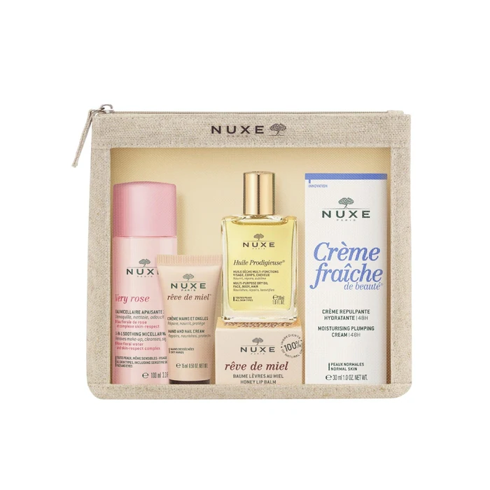 Nuxe Travel Exclusive - Travel Essentials Pouch at Paris