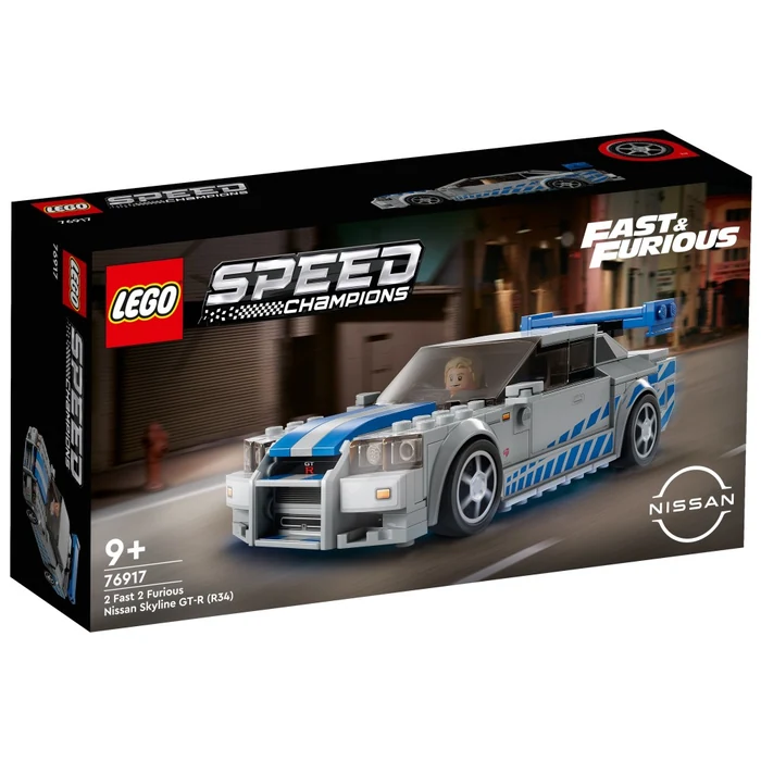 Lego 76917 2 Fast 2 Furious Nissan Skyline Gt-r R34