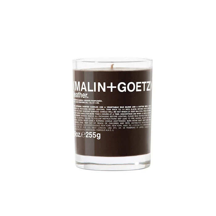 Malin+Goetz Leather Candle 255g