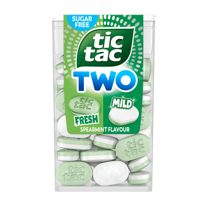 Tic Tac Two Spearmint Fresh & Mild 38.5g