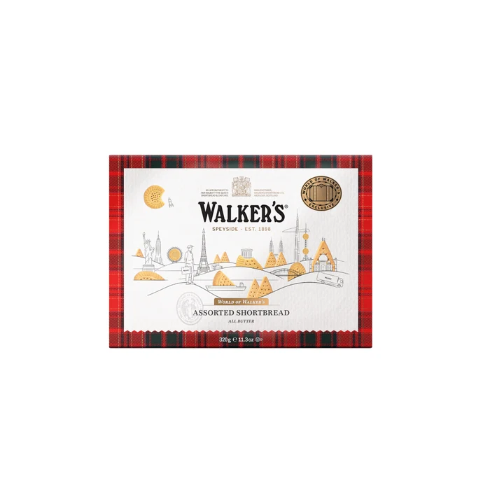 Walker's Shortbread Assortment World Of Walker's 320g