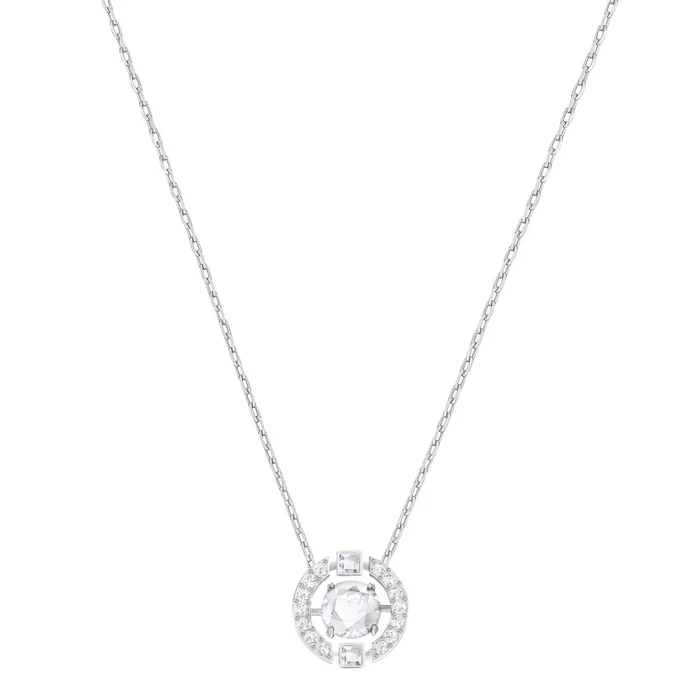 Swarovski Sparkling Dance Round Necklace