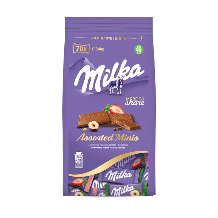 Milka Mix Assorted Minis New 340g
