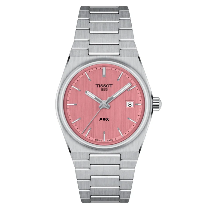 Tissot Swm Prx Us Grey Steel Pink 35 Q3