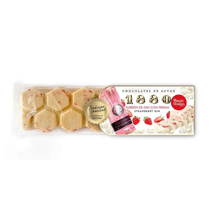 Turrón 1880 Turron Gin Puertoindias 200g