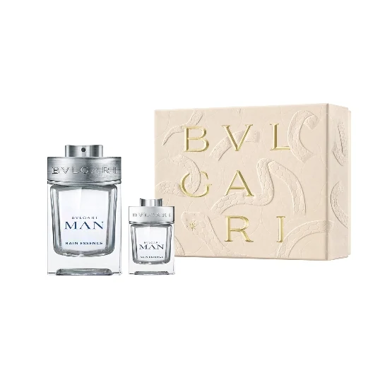 BVLGARI BULGARI BVLGARI MAN RAIN ESSENCE SPRING KIT 2025 (100ML EDP + 15ML EDP)