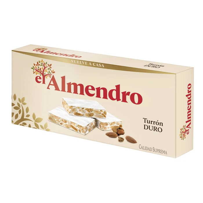El Almendro Crunchy Almond Turron 250g