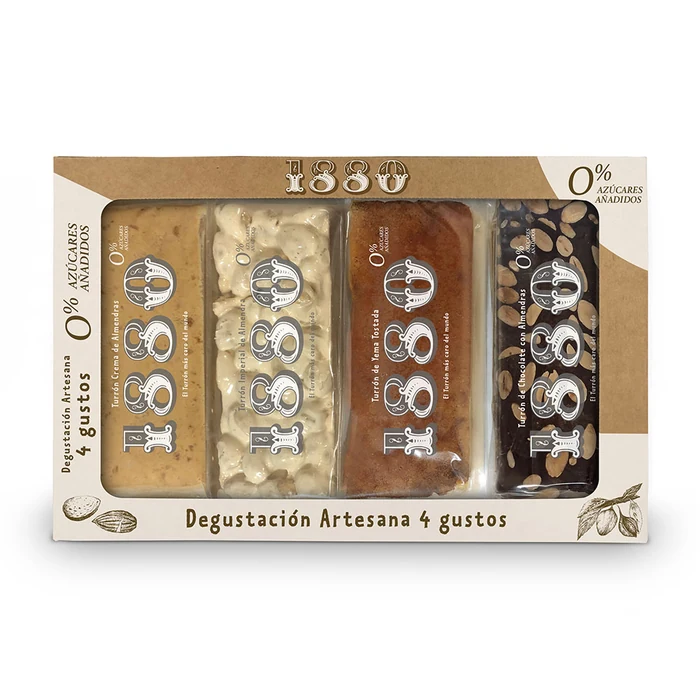 Turrón 1880 Turron Degustacion Sin Azucar 300g