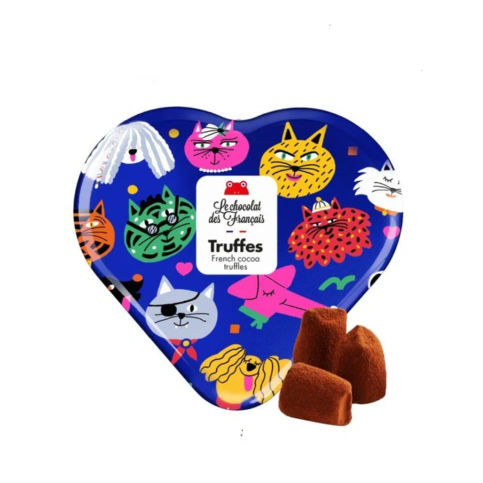 Chocolat Des Francais Box Of 5 Cocoa Truffles