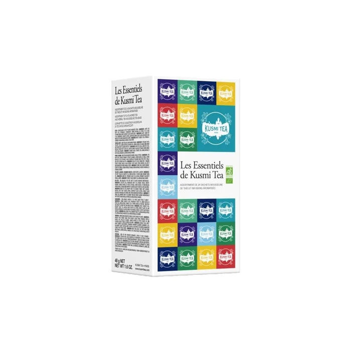 Kusmi Tea The Essentials (Organic) - Box with 24 tea bags