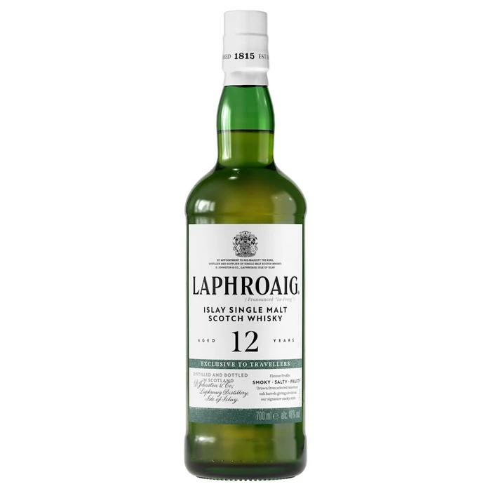 Laphroaig Islay Single Malt Scotch Whisky 12 Year Old at Paris