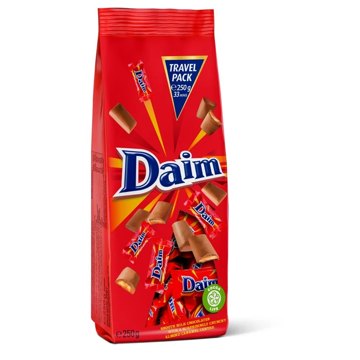 Daim Marabou Mini Milk Caramel 250g