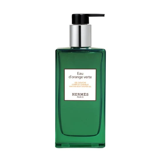 HERMES Eau d'orange verte, hair and body shower gel, 200ml