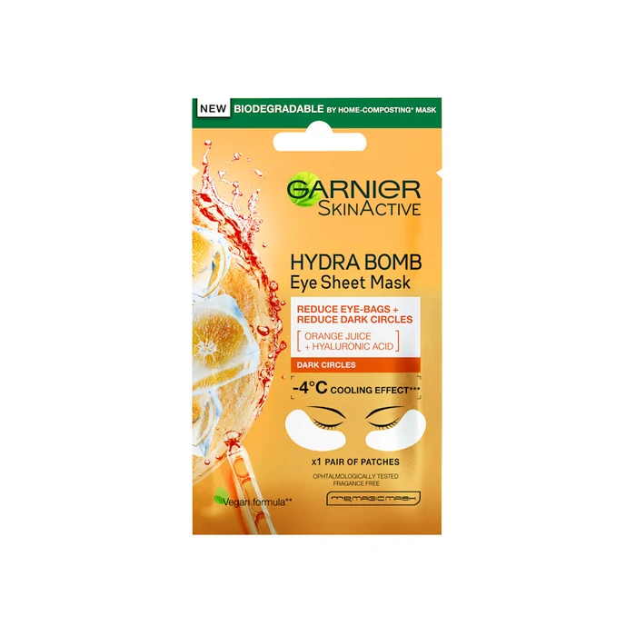 Garnier Hydra Bomb Eye Sheet Mask Orange 2 pcs