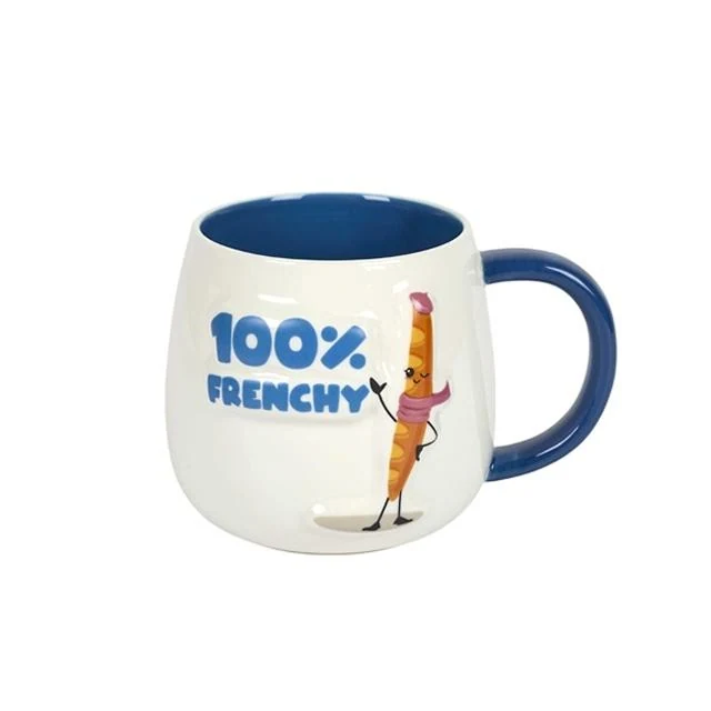 Souvenir de Paris Relief mug frenchy baguette