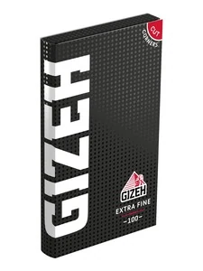 Gizeh GIZEH BLACK Extra Fine. 100 Blättchen. 14 g/m² Flächengewicht