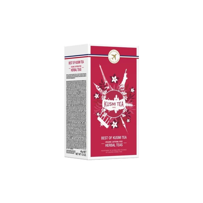 Kusmi Tea The organic Herbal 24 Tea bags Travel exclusive