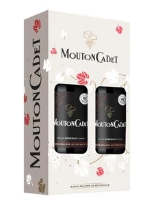 Mouton Cadet Baron Philippe de Rothschild, Mouton Cadet, Bordeaux, AOC, dry, red, (Twinpack), 2 x