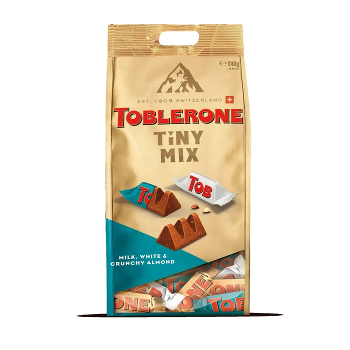 Toblerone Tiny Crunchy Almond Mix Bag