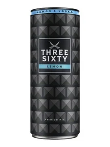 Three Sixty Three Sixty Vodka Bitter Lemon RTD PANT