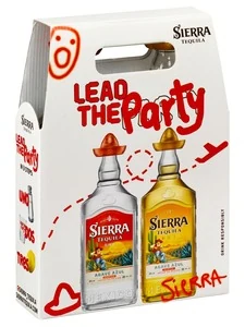 Sierra Sierra Tequila Blanco/Reposado 2x1L Twinpack