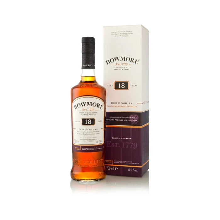Bowmore Islay Single Malt Scotch Whisky - 18 years