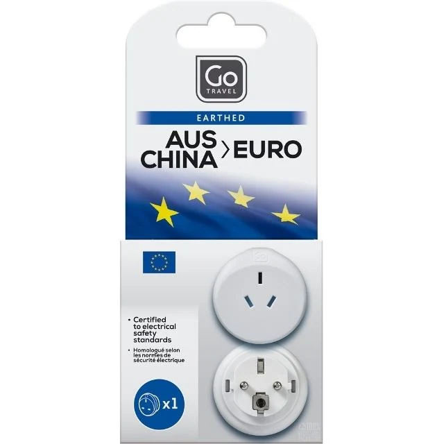 GO TRAVEL Australia/china = europe adaptor