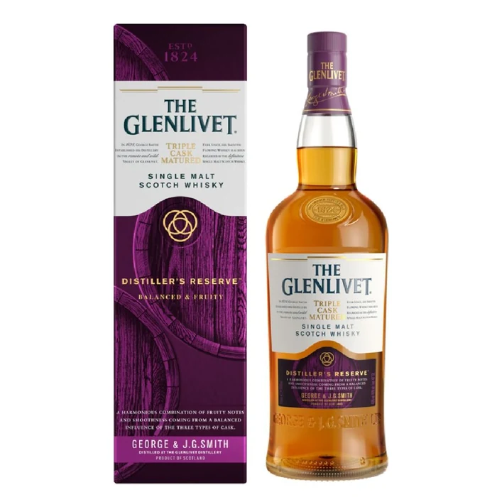 The Glenlivet Triple Cask Matured Distiller's Reserve Single Malt Scotch Whisky Scotland Trx