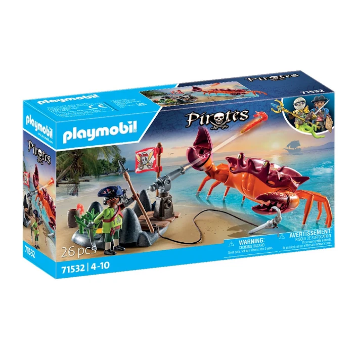 Playmobil Pirates Battle Against The Giant Crab