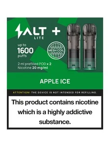 Salt POD 2 pcs | SALT LITE Apple Ice 20mg/ml TPD2*