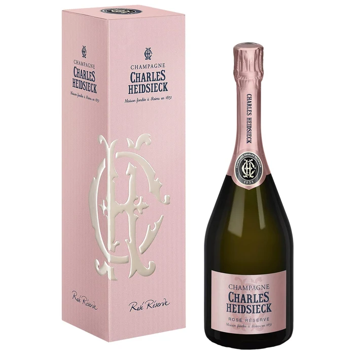 Charles Heidsieck Rosé Réserve - Giftbox