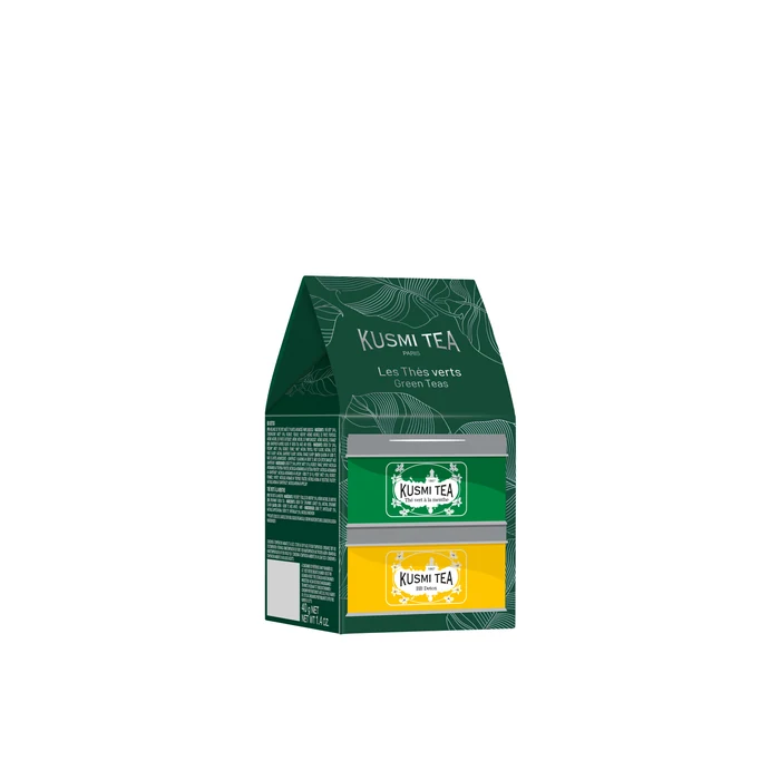Kusmi Tea Gift Box 2 Organic Miniatures Bb Detox & Spearmint Green Tea