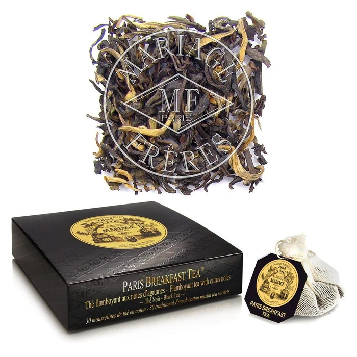 Mariage Frères Paris Breakfast Tea - Box Of 30 Muslin Tea Sachet